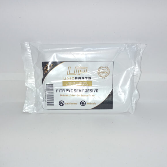Fita PVC - 10M branco fosco